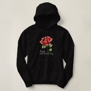 "Romantic Rose for Valentine’s Day" Hoodie