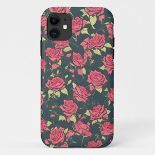 Romantic Rose Garden iPhone 11 Case
