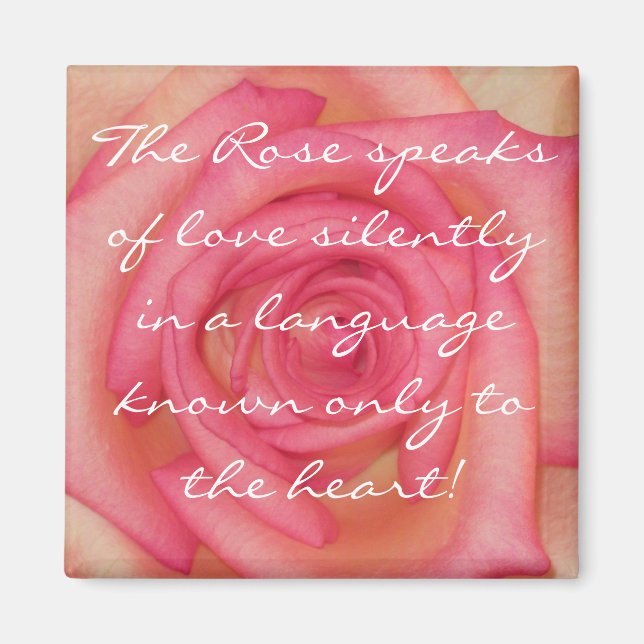 Romantic Rose Magnet (Front)