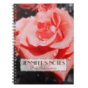 Romantic Rose Notebook