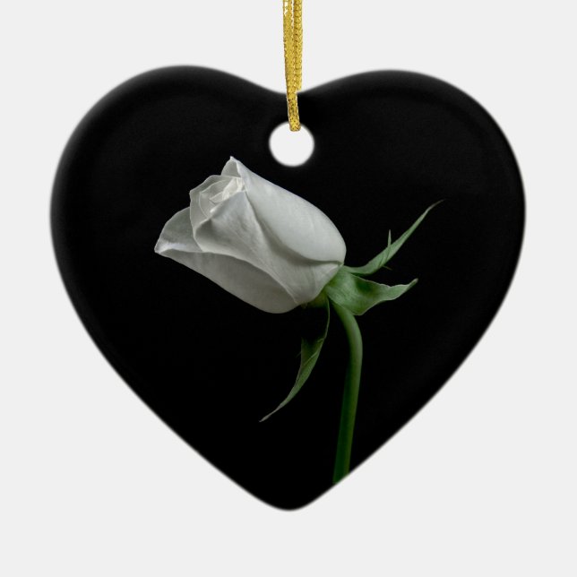 Romantic Rose Ornament (Front)