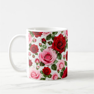 Romantic Rose Paradise Coffee Mug