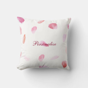 Romantic Rose Petals Cushion