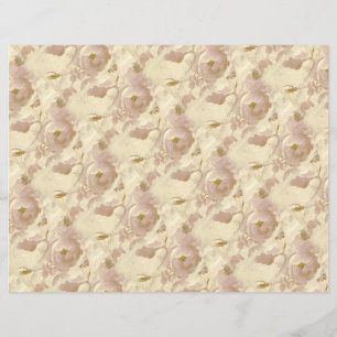 Romantic  roses beige