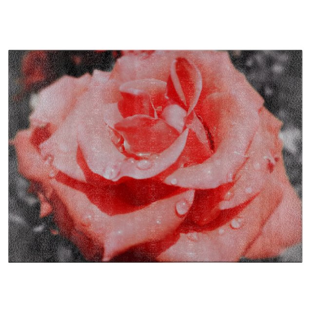 Romantic Roses Cutting Board (Front)