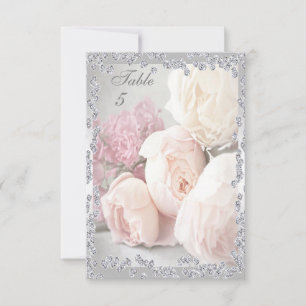 Romantic Roses & Diamonds Invitation