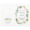 Romantic Roses Woodland Wedding Programs