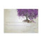 Romantic Rustic Purple Heart Leaf Tree Wedding
