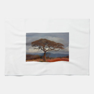 Romantic Safari Africa Bridal Shower Custom Peace Tea Towel