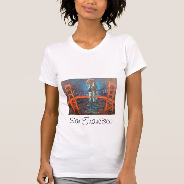 Romantic San Francisco T Shirt (Front)