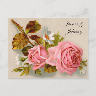 Romantic Save the Date Postcards