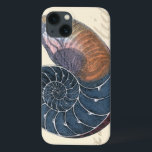 Romantic Seashell iPhone 13 Case<br><div class="desc">Do you live far away from the beach? No problem! Get this romantic seashell painting so you can image yourself sitting on a peaceful beach on a warm sunny day. This piece of art romanticises the sea and the little waves which will leave you yearning for a visit the beach....</div>