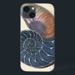 Romantic Seashell iPhone 13 Case<br><div class="desc">Do you live far away from the beach? No problem! Get this romantic seashell painting so you can image yourself sitting on a peaceful beach on a warm sunny day. This piece of art romanticises the sea and the little waves which will leave you yearning for a visit the beach....</div>
