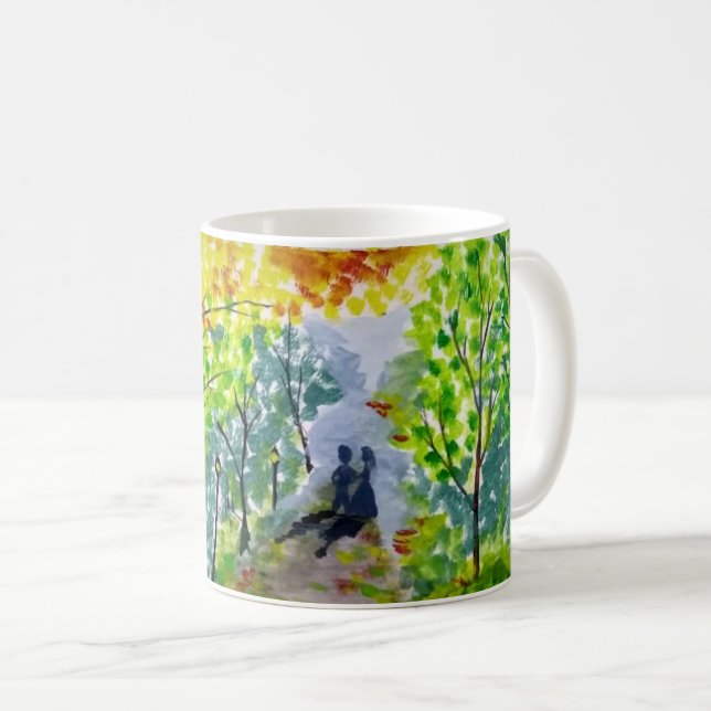 Romantic setting coffee mug by Rashmi (Front Right)
