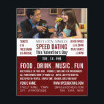 Romantic Setting, Speed Dating Event Advertising Flyer<br><div class="desc">Romantic Setting,  Speed Dating Event Advertising Flyer by The Business Card Store.</div>
