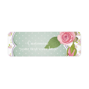 Romantic Shabby chic  Address Labels