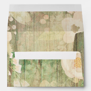 Romantic Shabby Chic Florals Envelopes