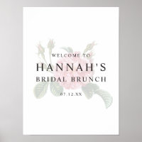 Romantic Single Rose Bridal Shower