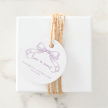 Romantic Sketched Bow | Lilac Love is Sweet 
