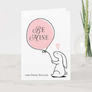 Romantic Some Bunny Loves You Valentine's Day  Holiday Card