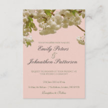 Romantic Spring Summer Cherry Blossom Wedding