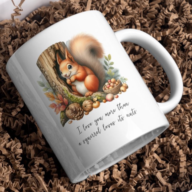 Romantic Squirrel Mug – Funny Love Quote (Creator Uploaded)