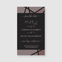 Romantic Stained Glass Imitation for Wedding