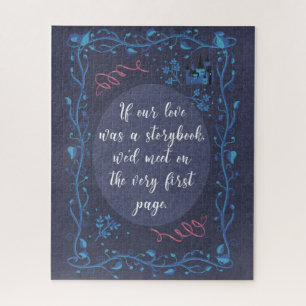 Romantic Storybook Love Jigsaw Puzzle
