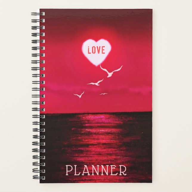 Romantic Sunset Planner (Front)