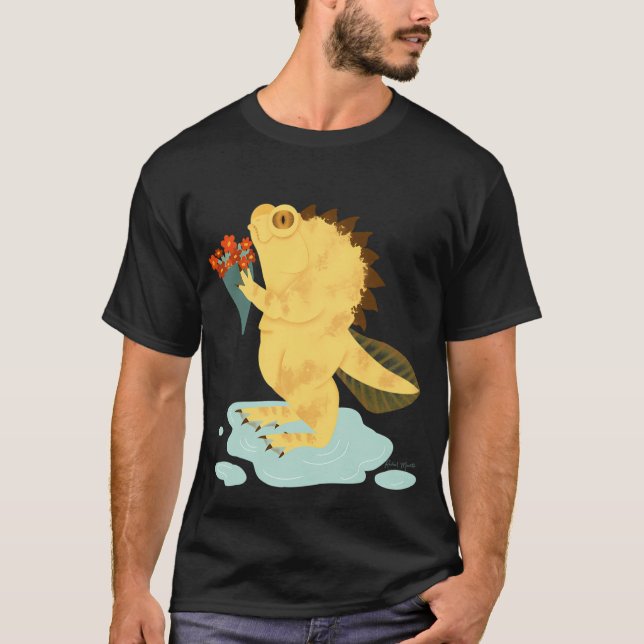 Romantic swamp creature T-Shirt (Front)