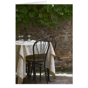 romantic table for two