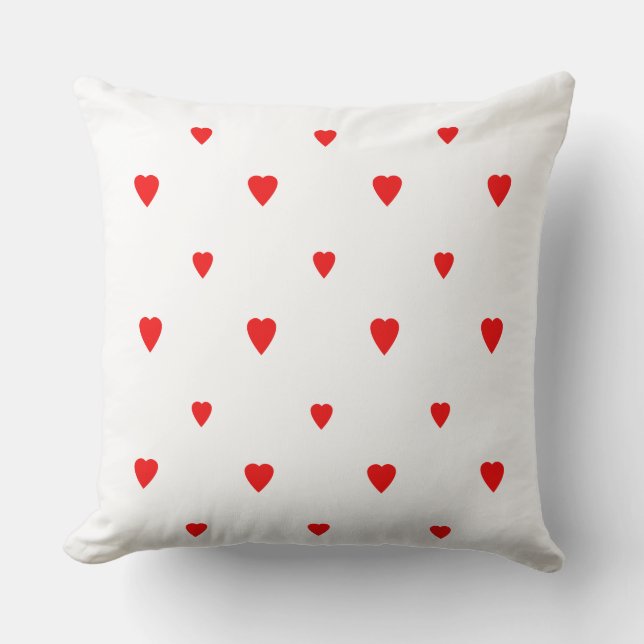 Romantic Throw Pillow (Front)