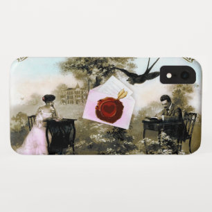 ROMANTIC VALENTINE LETTER ,RED WAX SEAL iPhone XR CASE