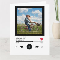 Romantic Valentine Music Player Custom Photo