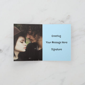 Romantic Valentine’s Day Card Personalised Photo