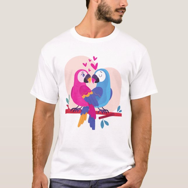 Romantic Valentine’s Day Quote T-Shirt (Front)