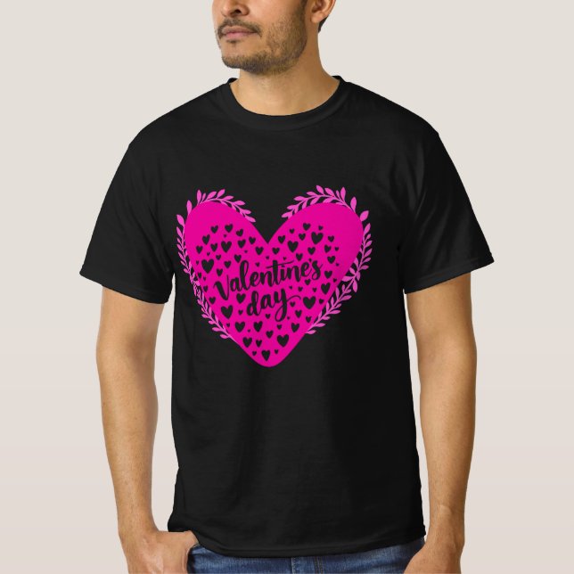 Romantic Valentine’s Day Quote T-Shirt (Front)