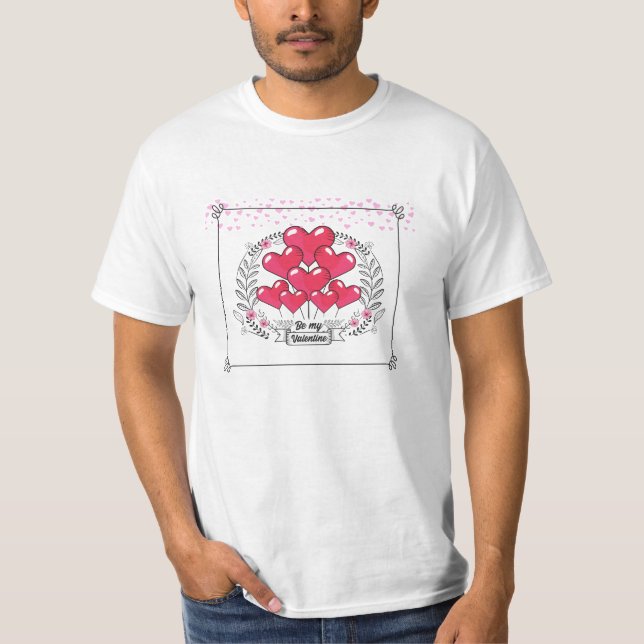 Romantic Valentine’s Day Quote T-Shirt (Front)
