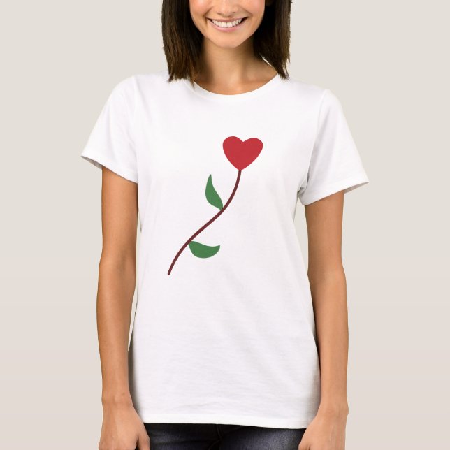 Romantic Valentine’s Day Quote T-Shirt (Front)