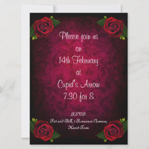 Romantic Valentine's Ball Invitation