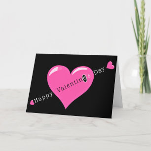 Romantic Valentine's Day Card with Love Heart