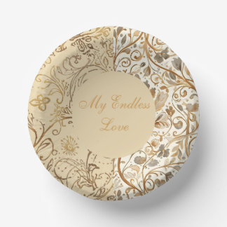 Romantic , Valentine's Day, My Endless Love Paper Plate