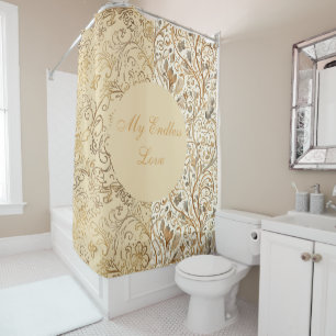 Romantic , Valentine's Day, My Endless Love Shower Curtain