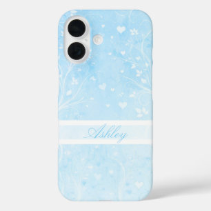 Romantic Valentine's Day Pattern iPhone 16 Case