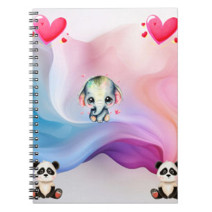 Romantic Valentine's Day Wallpaper -digital art Notebook
