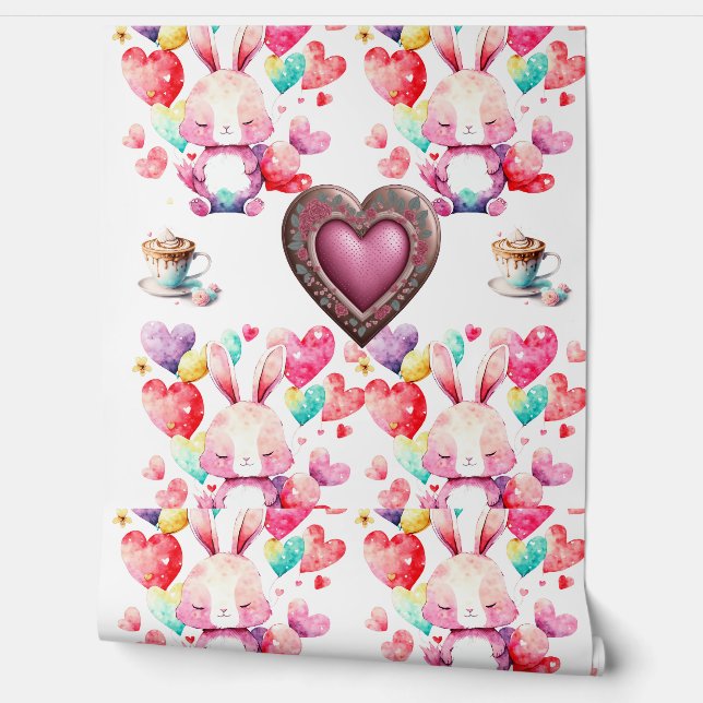 Romantic Valentine's Day Wallpaper – Love-Inspired (Unrolling)