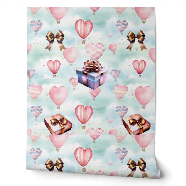 Romantic Valentine's Day Wallpaper - Love-Themed (Unrolling)
