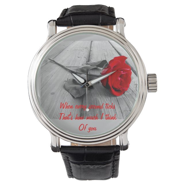 Romantic verse watch (Front)