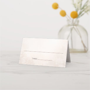 Romantic Vineyard Rustic Wedding Place Card