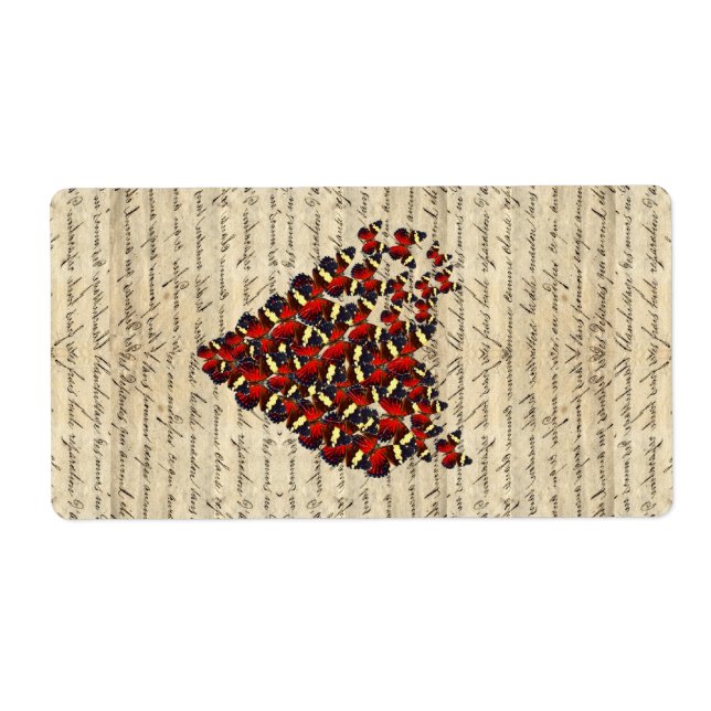 Romantic Vintage butterfies (Front)